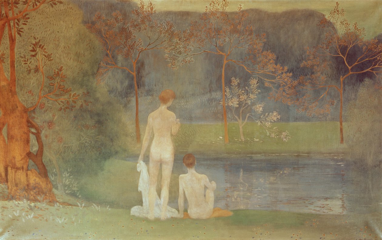 Garden of Paradise, 1904 by Constant Montald