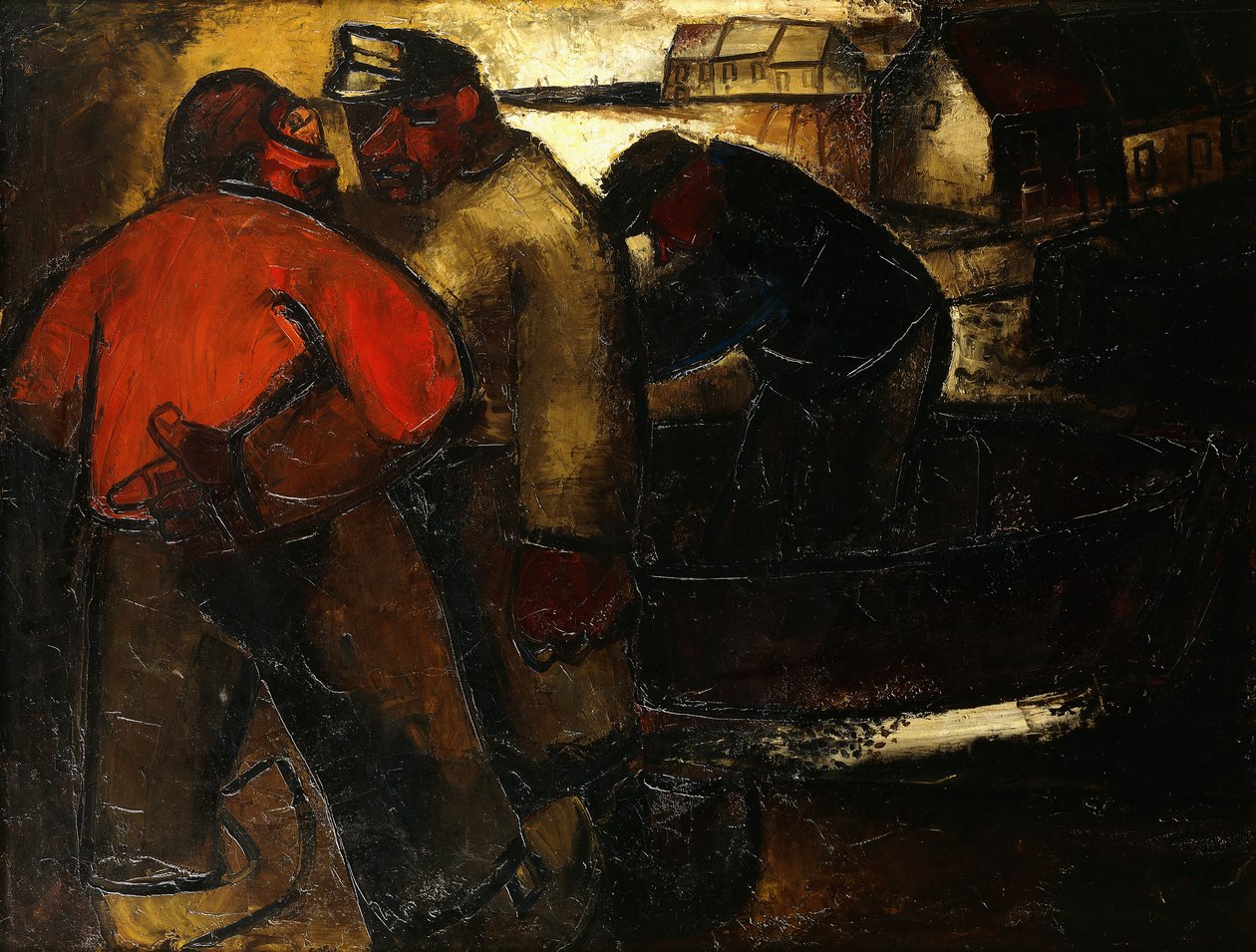 Fishermen by Constant Permeke