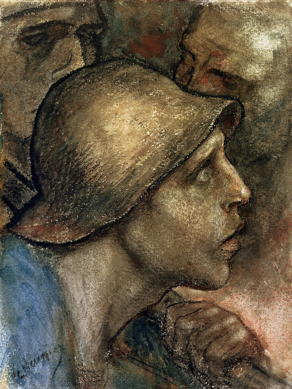 Head of a Worker by Constantin Emile Meunier