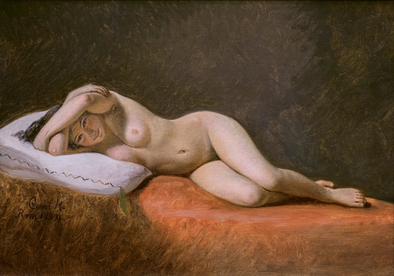 Resting Model by Constantin Hansen