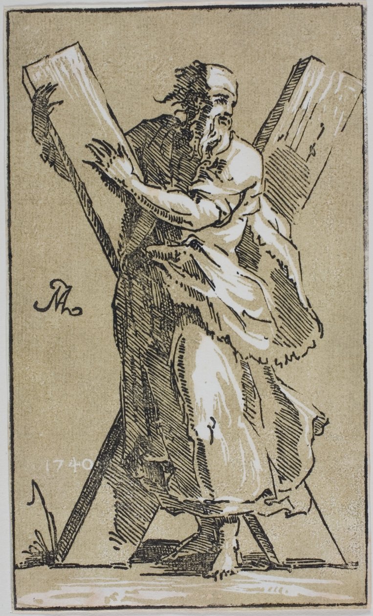St. Andrew by Conte Antonio Maria Zanetti the Elder