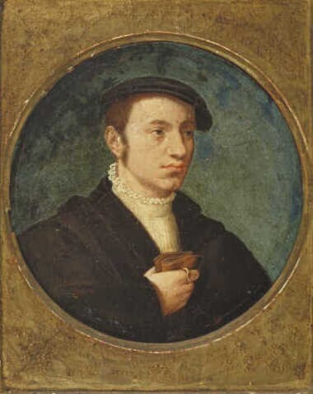 Young Man with Beret by Corneille de Lyon