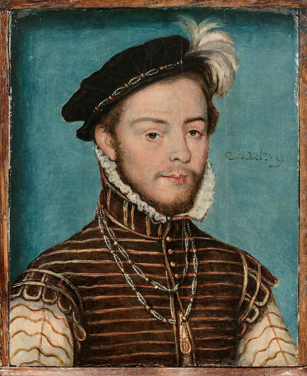Portrait of Jacques de Savoie, Duke of Nemours by Corneille de Lyon