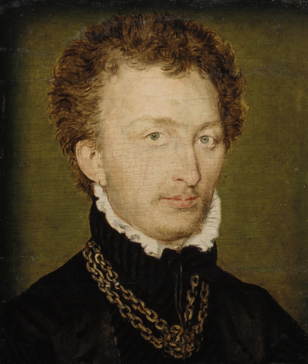 Portrait of a Man with a Gold Chain by Corneille de Lyon