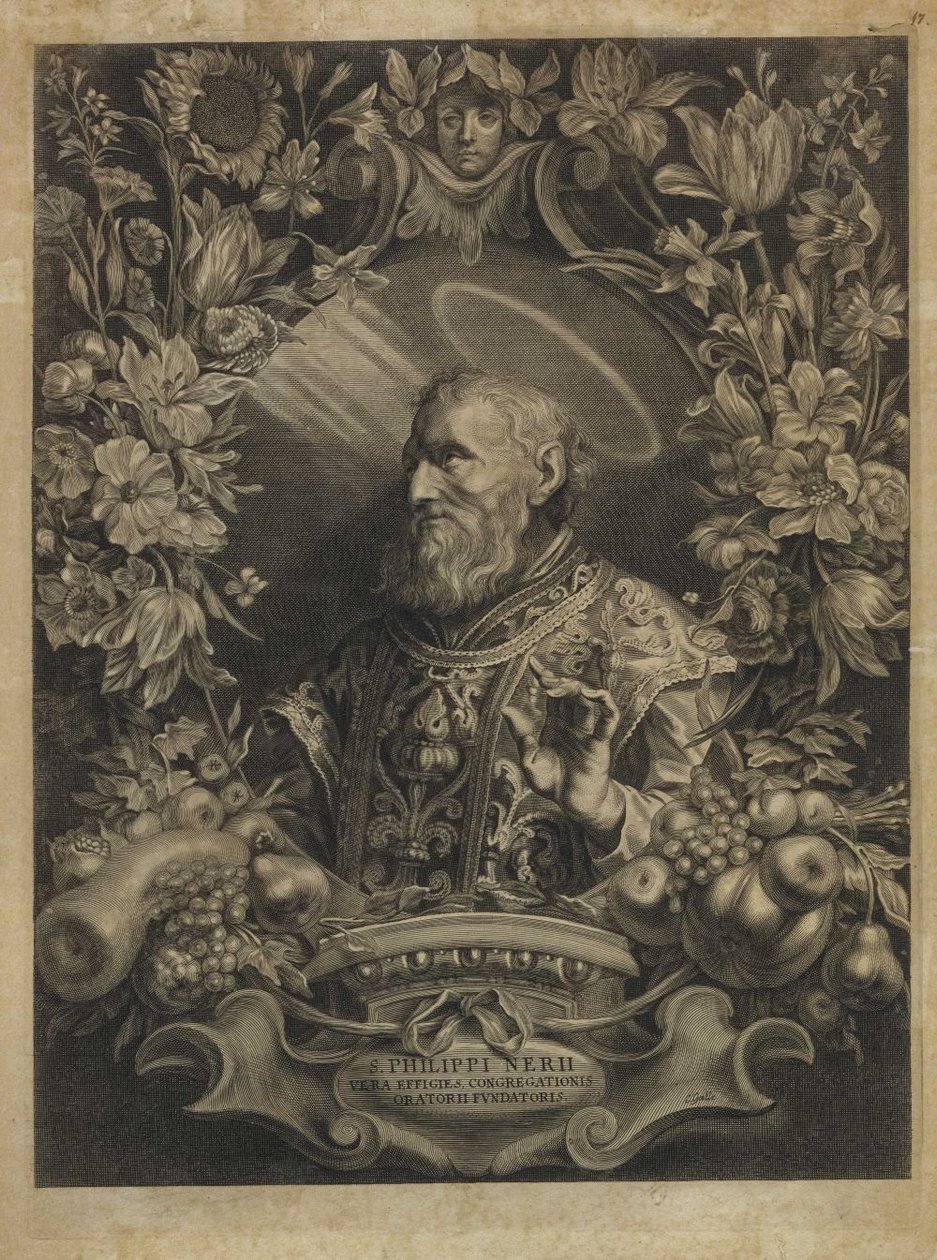 Saint Philip Neri by Cornelis Galle the Elder