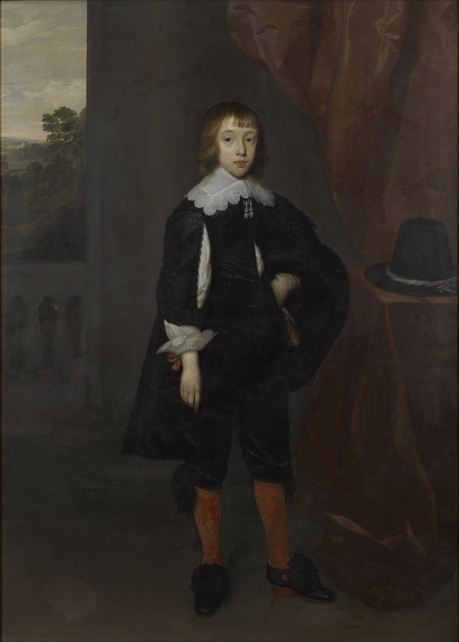 Portrait of Christopher Hatton by Cornelis Janssens van Ceulen