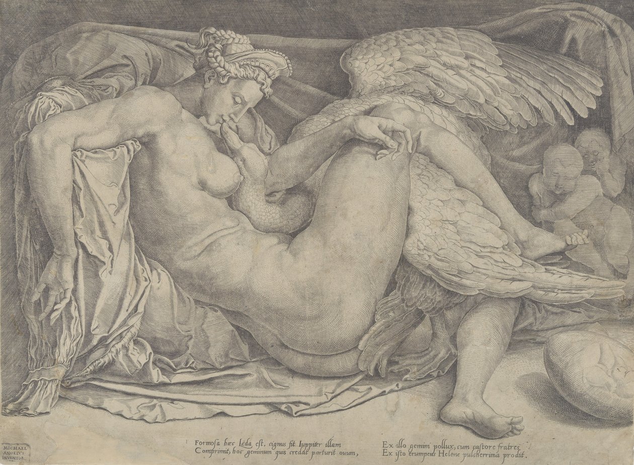 Leda and the Swan, 1544-66 by Cornelis Bos