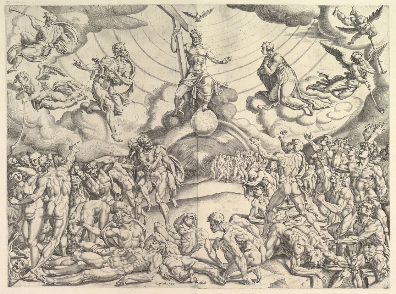 The Last Judgement by Cornelis Bos