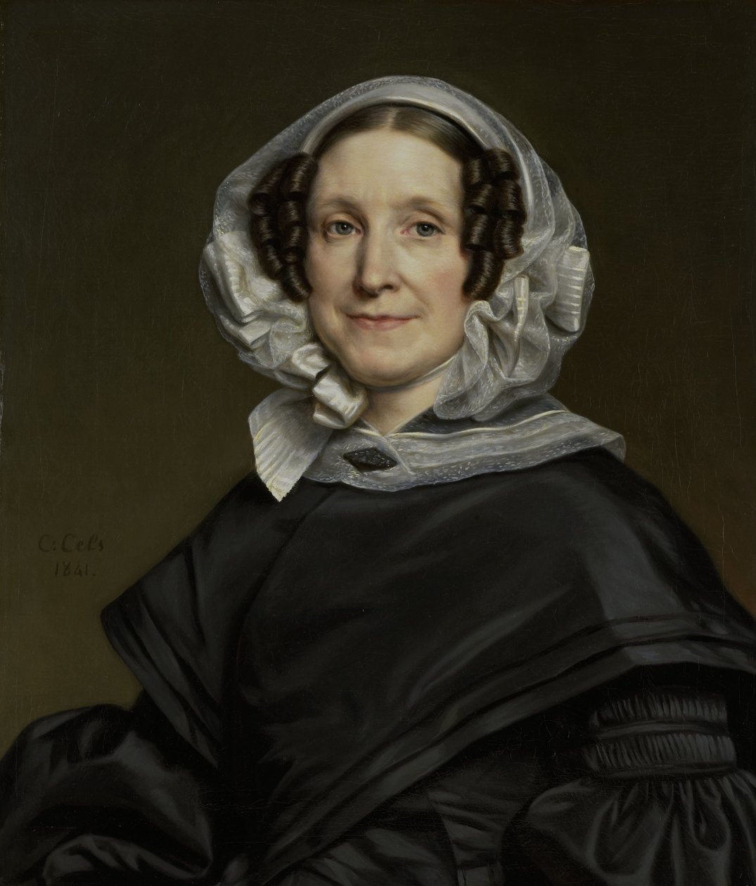 Aryna van der Pot (1786-1850), Wife of N. J. A. C. Hoffmann by Cornelis Cels (signed by artist)