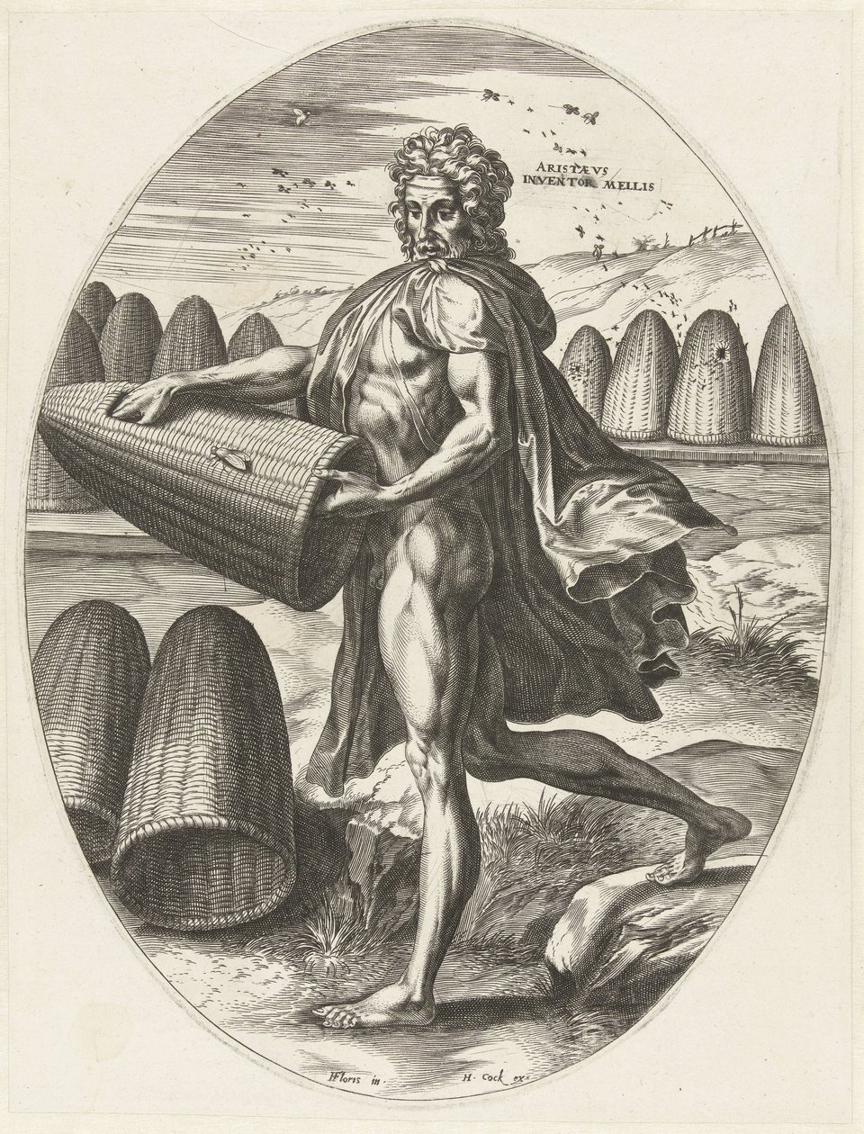 Aristaeus by Cornelis Cort