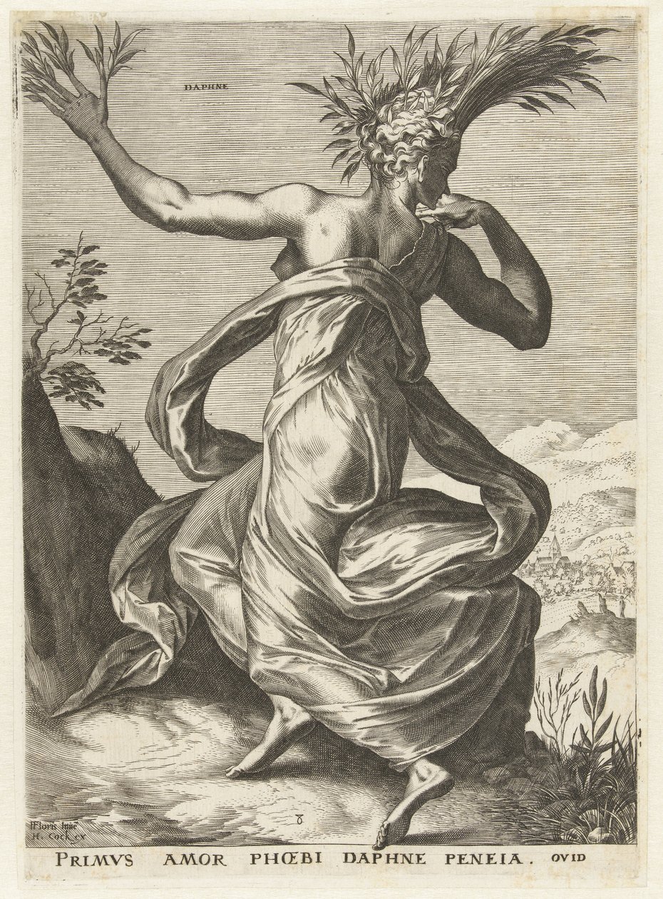 Daphne by Cornelis Cort