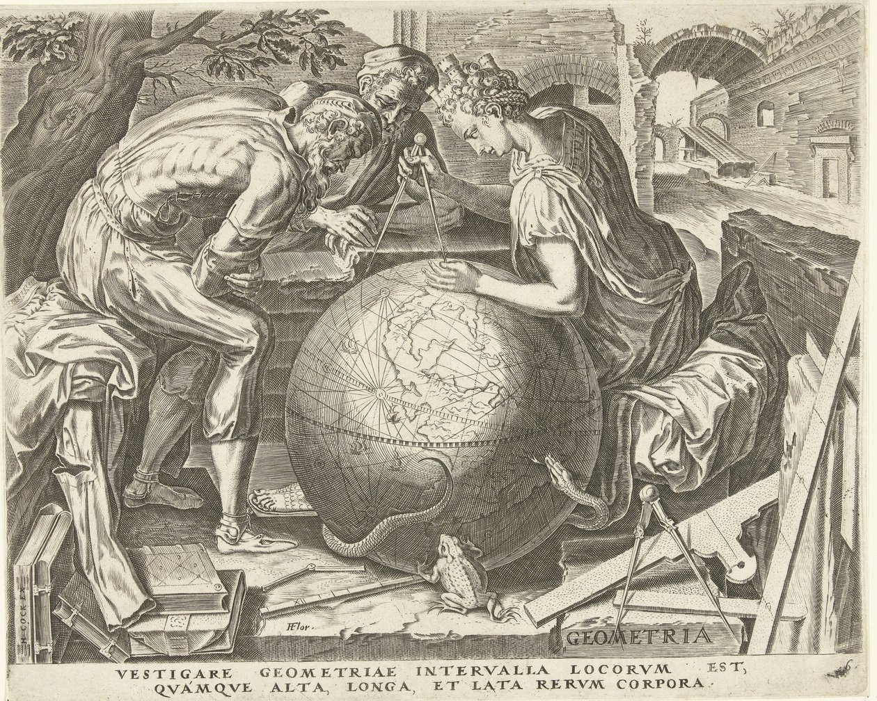 Geometry (Mathematics) by Cornelis Cort