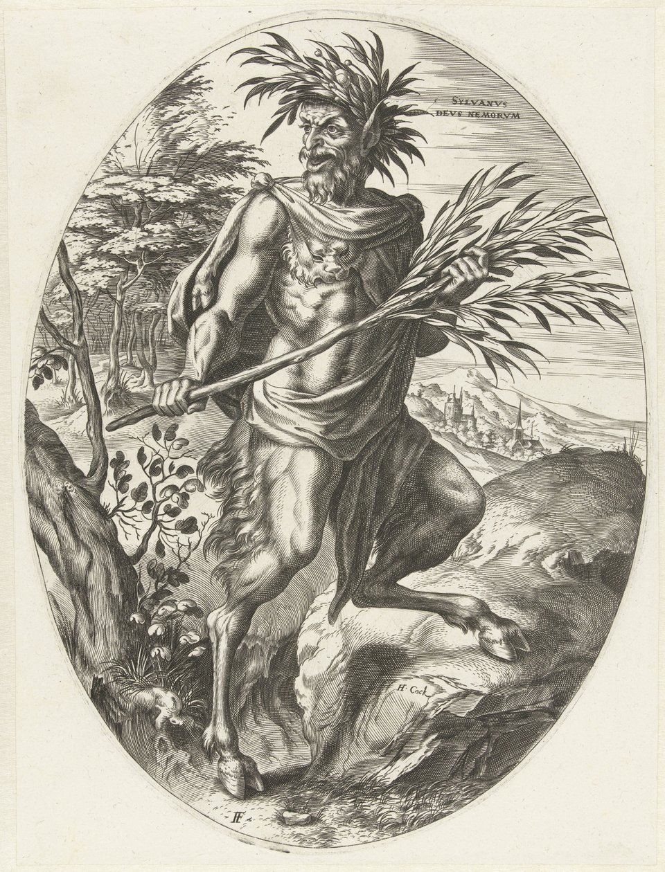 Sylvanus by Cornelis Cort