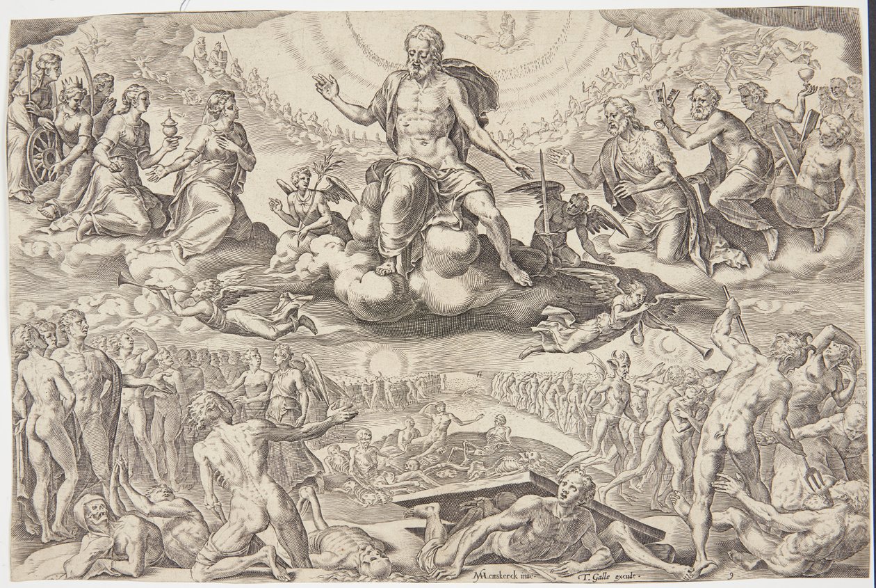The Last Judgement by Cornelis Cort