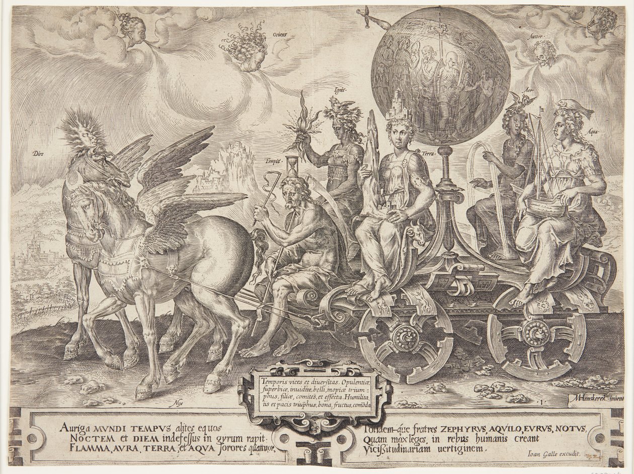 The Triumph of the World by Cornelis Cort