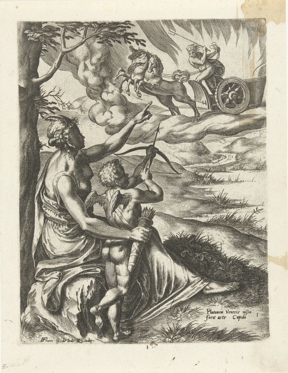 Venus Orders Cupid to Pierce Pluto