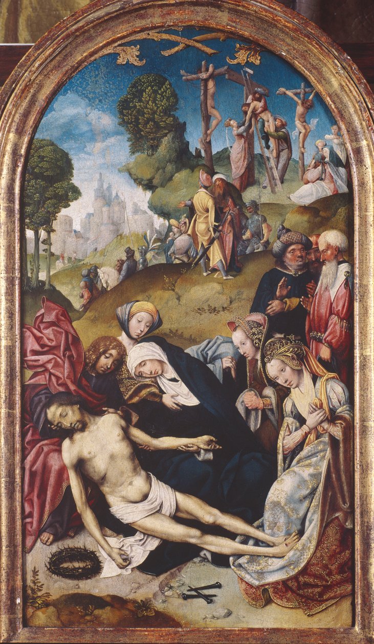 The Lamentation of Christ by Cornelis Engebrechtsz