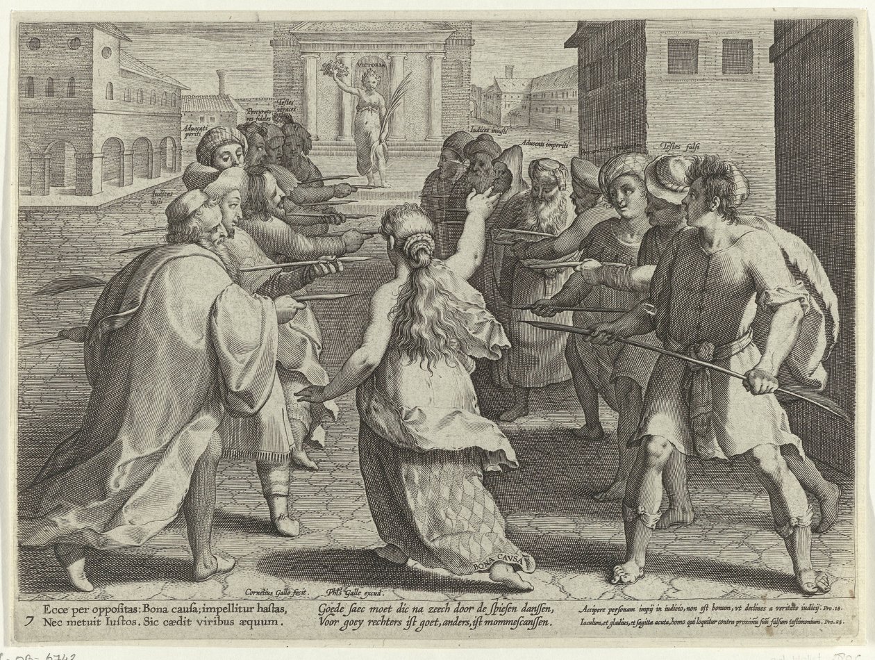 Dangers of the Trial by Cornelis Galle (I)