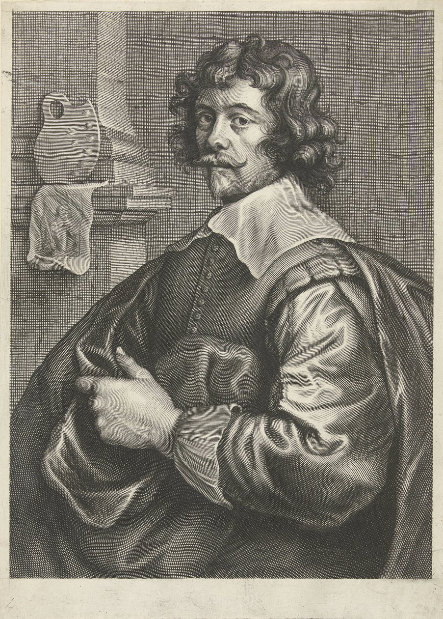 Portrait of Joannes Meyssens by Cornelis Galle (II)