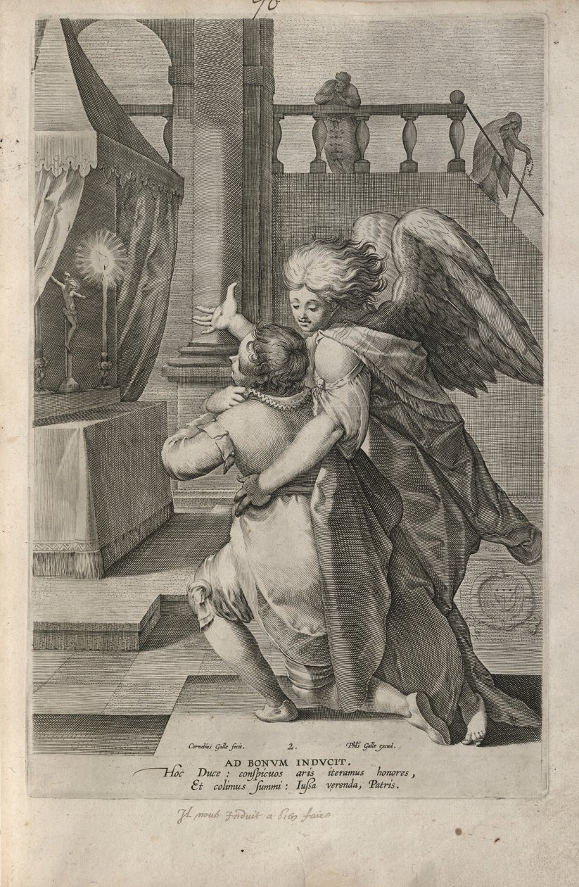 The Ministries of Angels by Cornelis Galle I