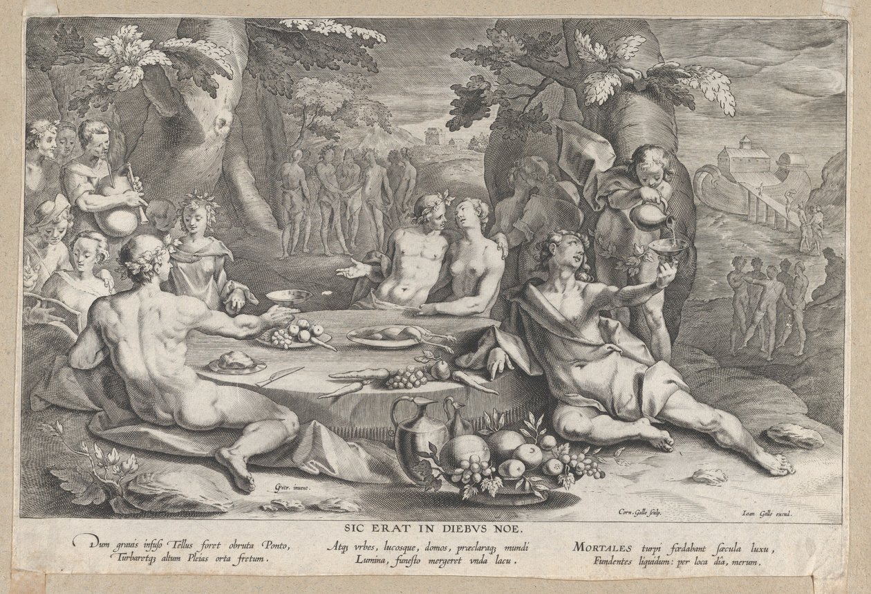 The Sinfulness of Mankind by Cornelis Galle I