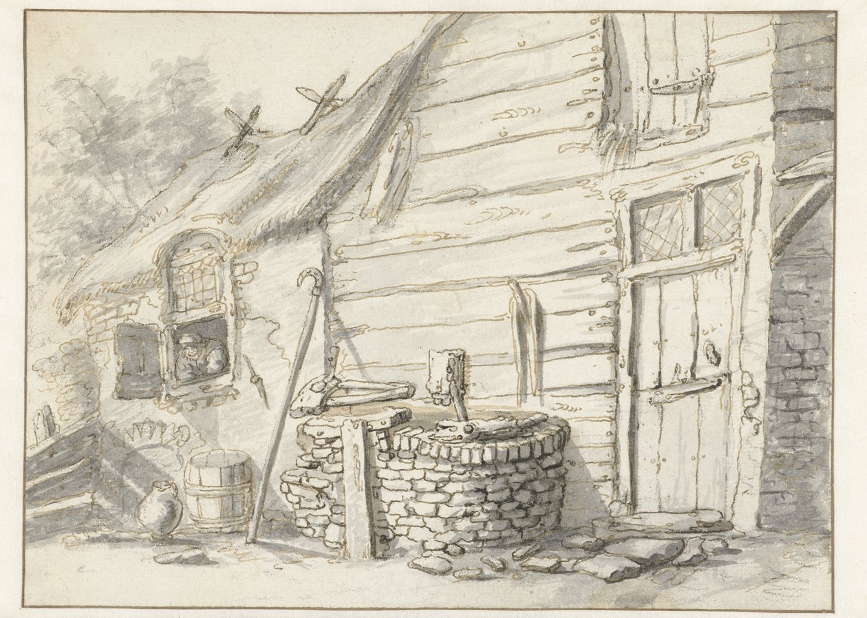 Farmhouse by Cornelis Gerritsz Decker