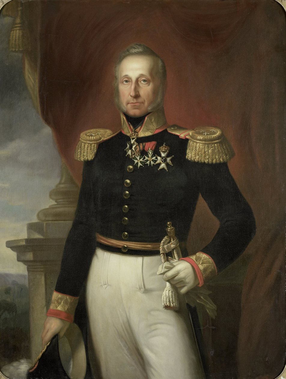 Portrait of Dominique Jacques de Eerens, Governor-General of the Dutch East Indies by Cornelis Kruseman (copy after)