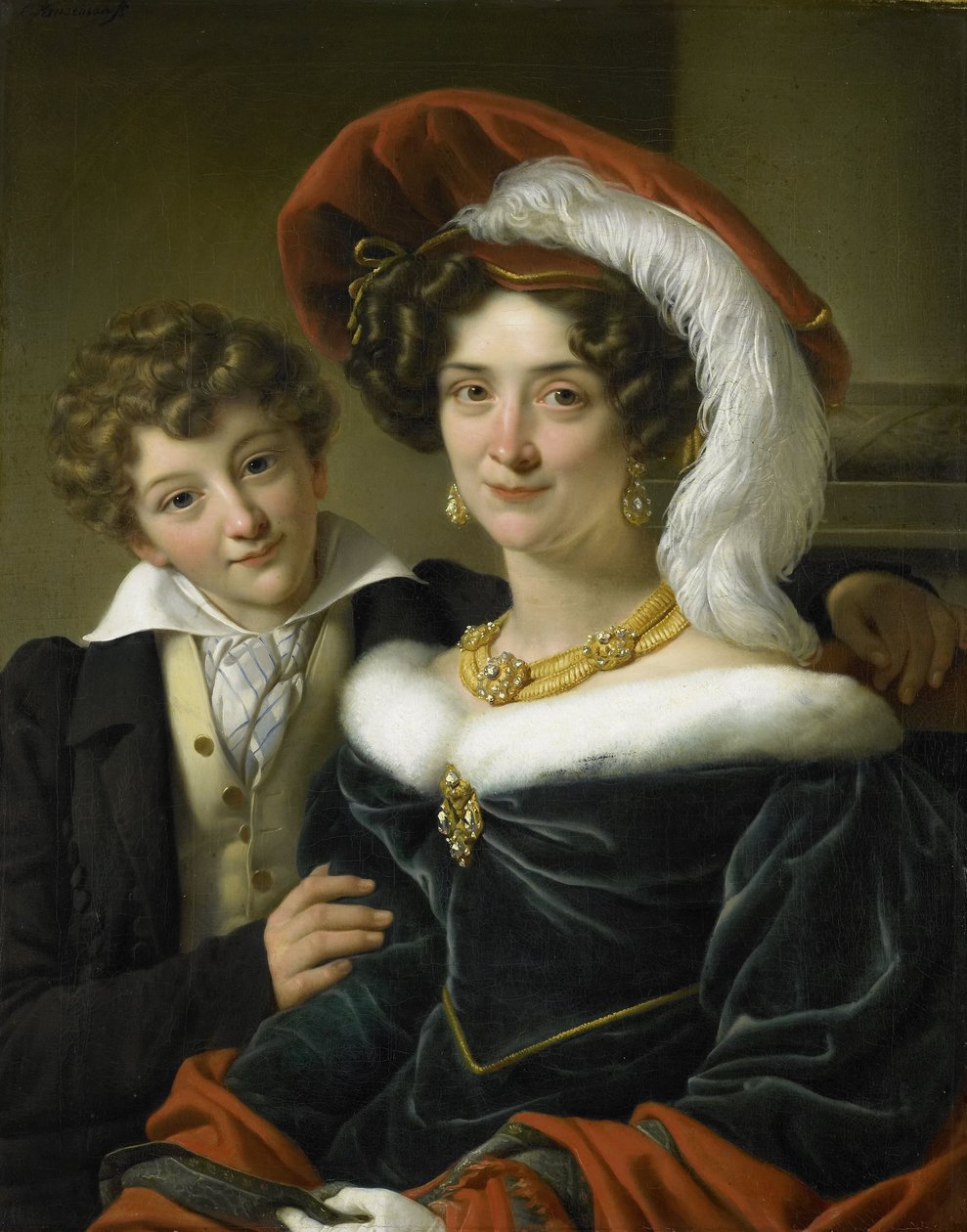 Rudolphina Wilhelmina Elizabeth de Sturler by Cornelis Kruseman