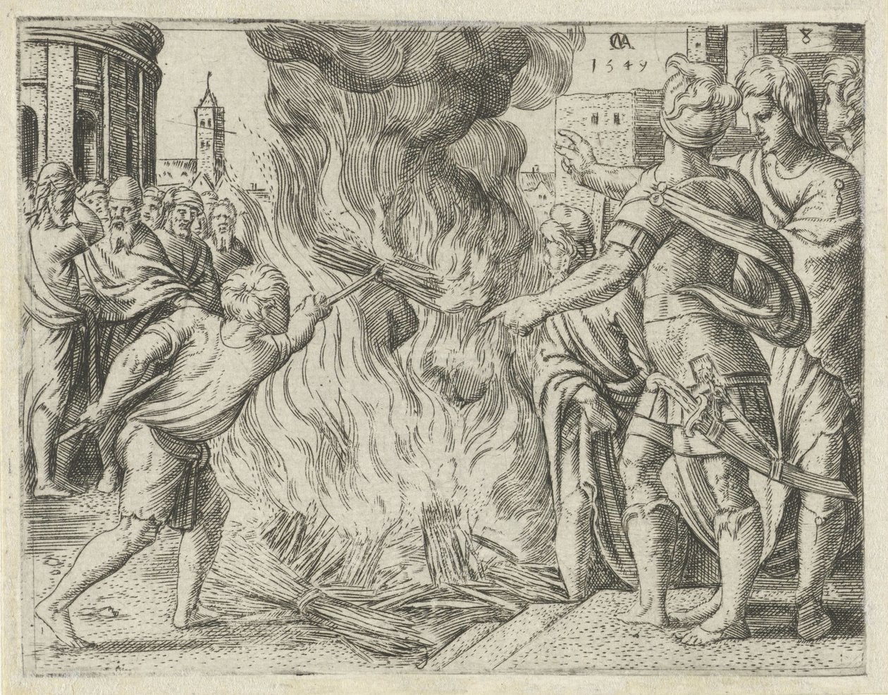 Philistines Burn Samson
