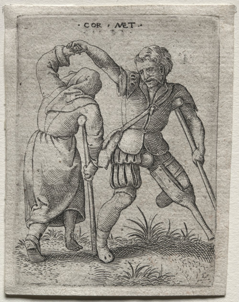 Dancing Cripples by Cornelis Massys