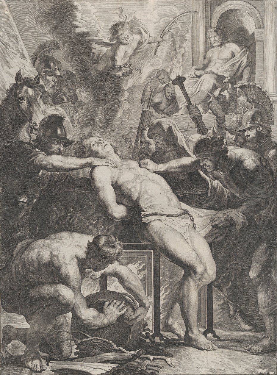 The Martyrdom of St Lawrence by Cornelis Meyssens.