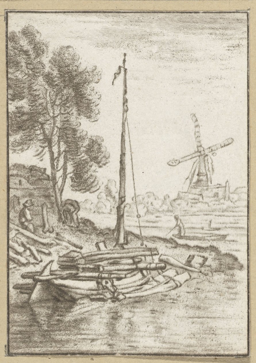 Winding River by Cornelis Ploos van Amstel
