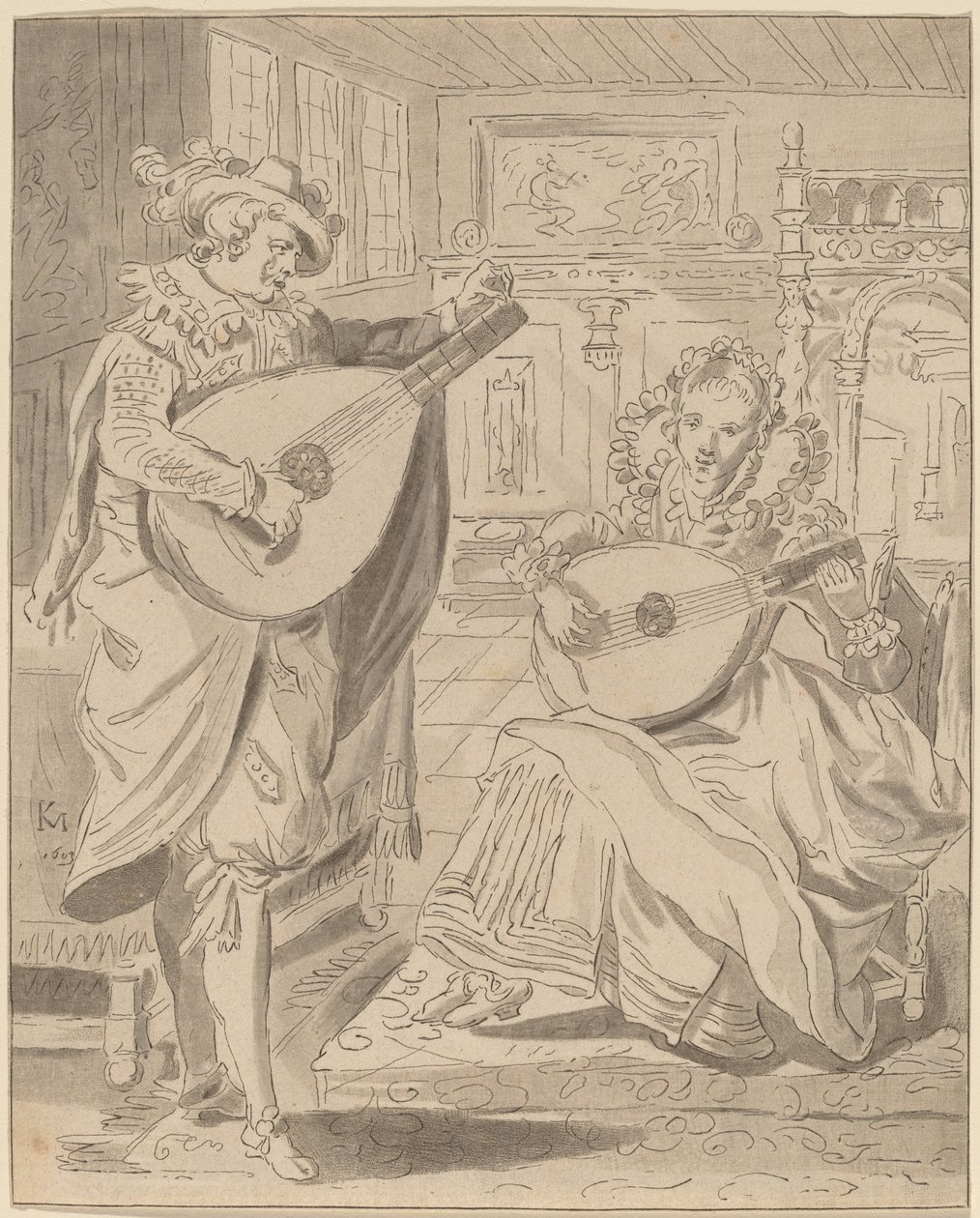 Musical Company by Cornelis Ploos van Amstel