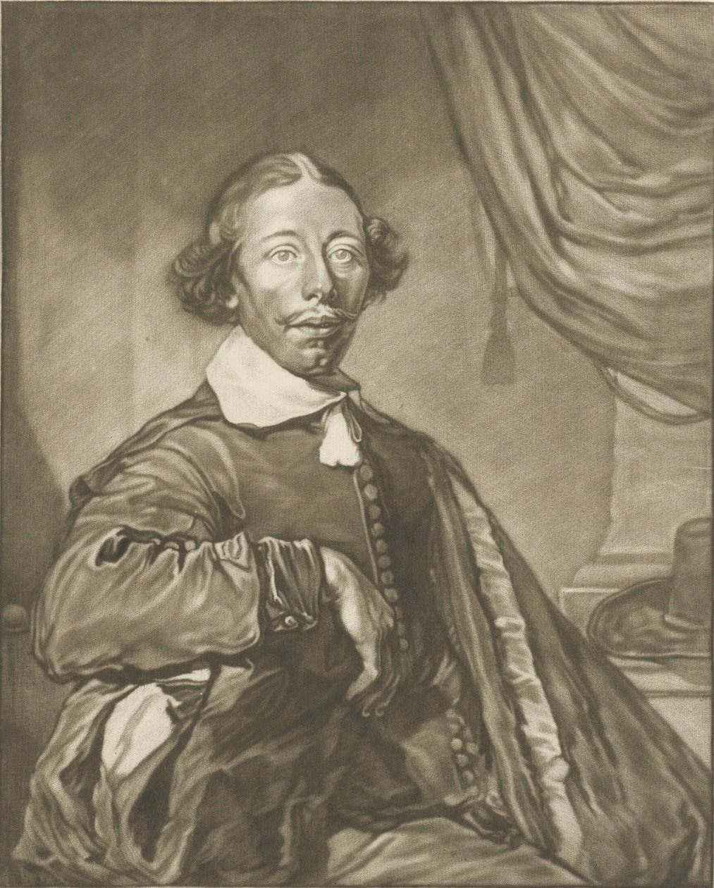 Portrait of a Man by Cornelis Ploos van Amstel