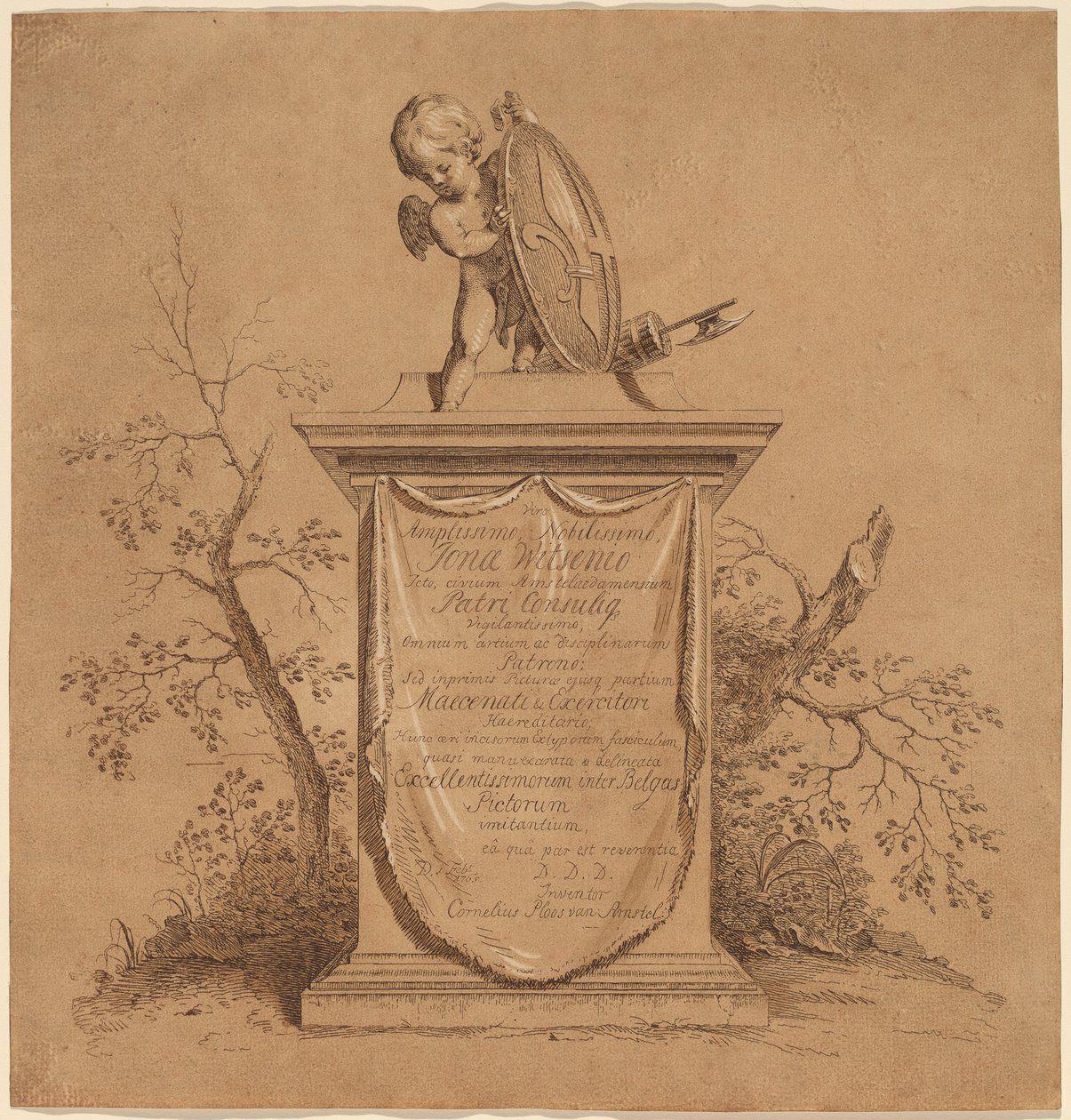 Title Page by Cornelis Ploos van Amstel