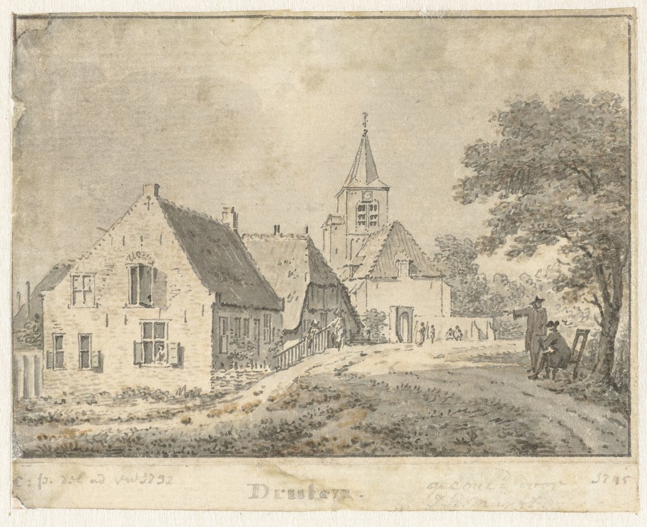 View at Druten by Cornelis Pronk