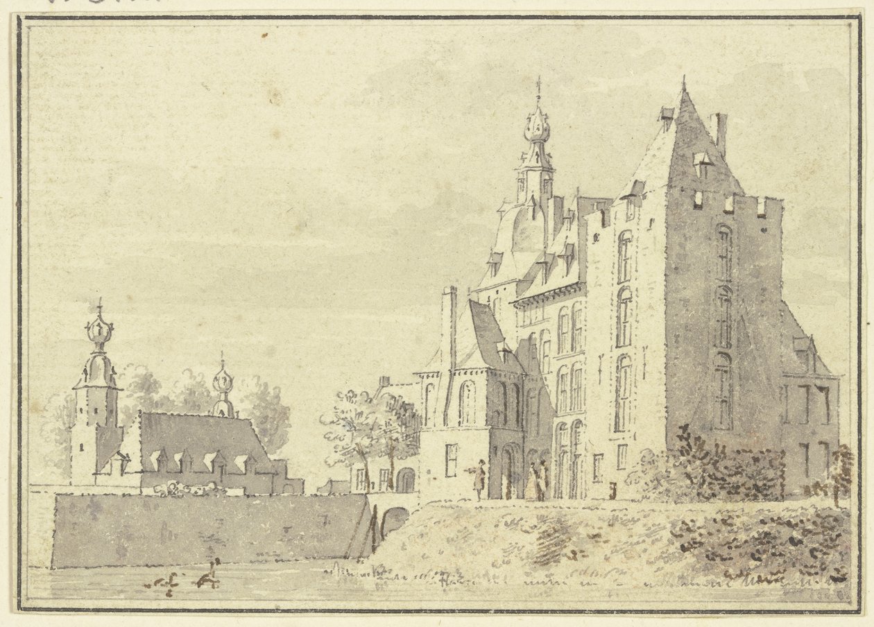 The House of Ooy from the Front by Cornelis Pronk