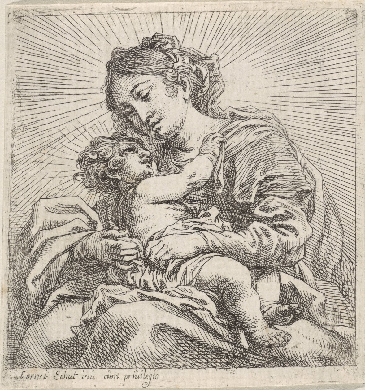 Madonna with Child by Cornelis Schut (I)