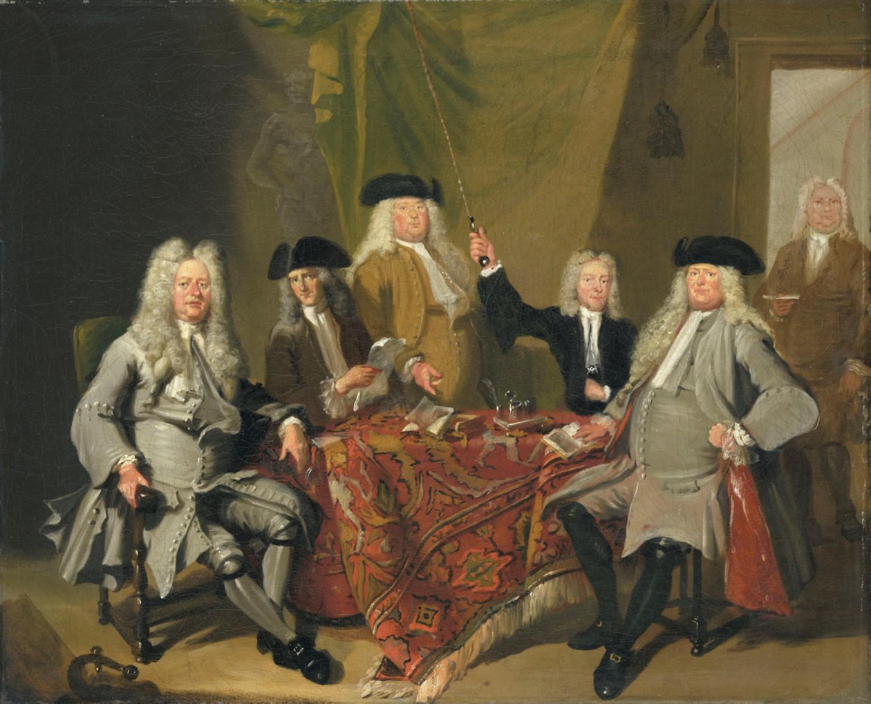 The Inspectors of the Collegium Medicum by Cornelis Troost