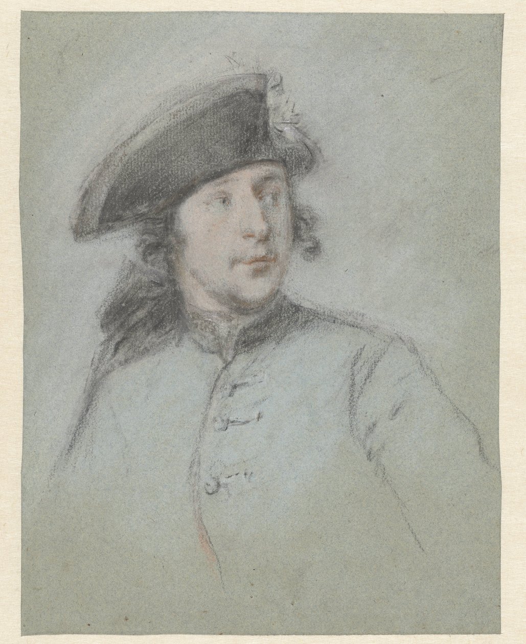 Portrait of Ludolf Bakhuysen the Younger by Cornelis Troost