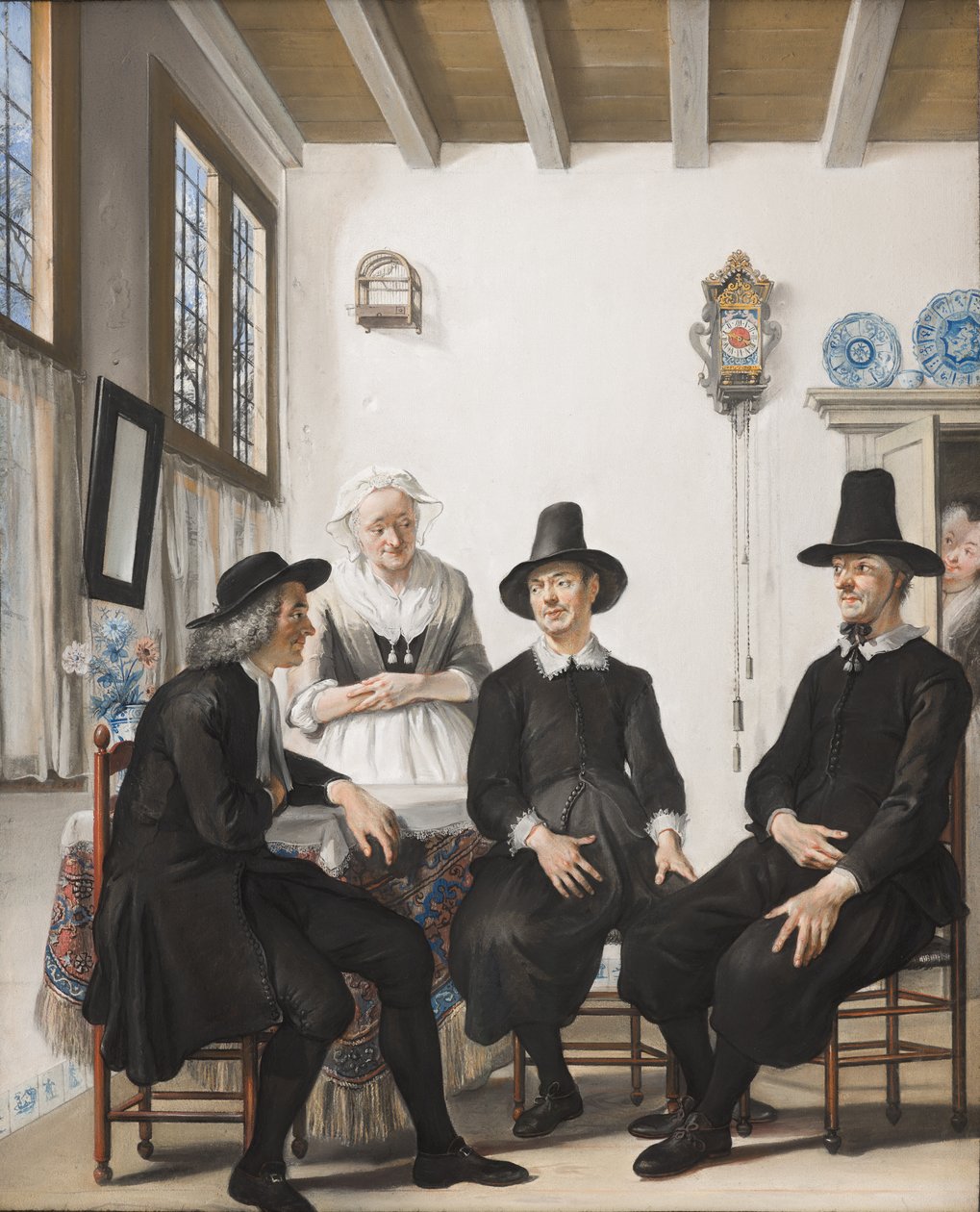 Saartje Jans is Asked for Her Hand in Marriage by Cornelis Troost