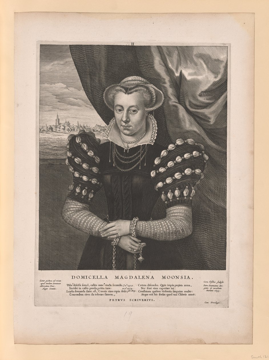 Magdalena Moons, from Quatuor Personae by Cornelis Visscher
