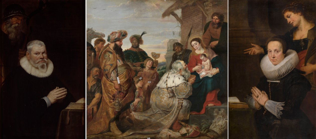 Epitaph of Willem van Meerbeeck and His Wife Barbara Kegeleers by Cornelis de Vos