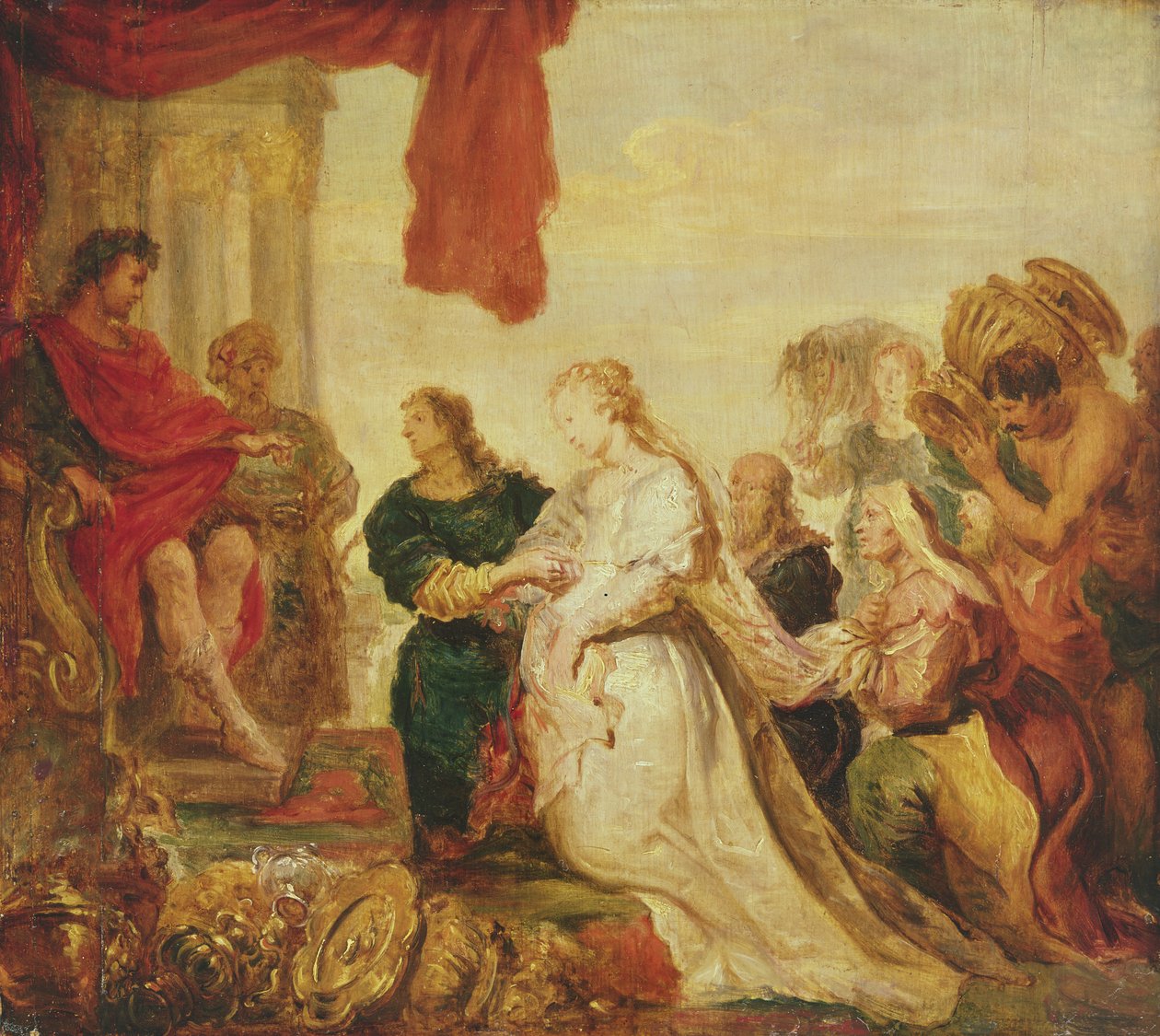 The Continence of Scipio by Cornelis de Vos