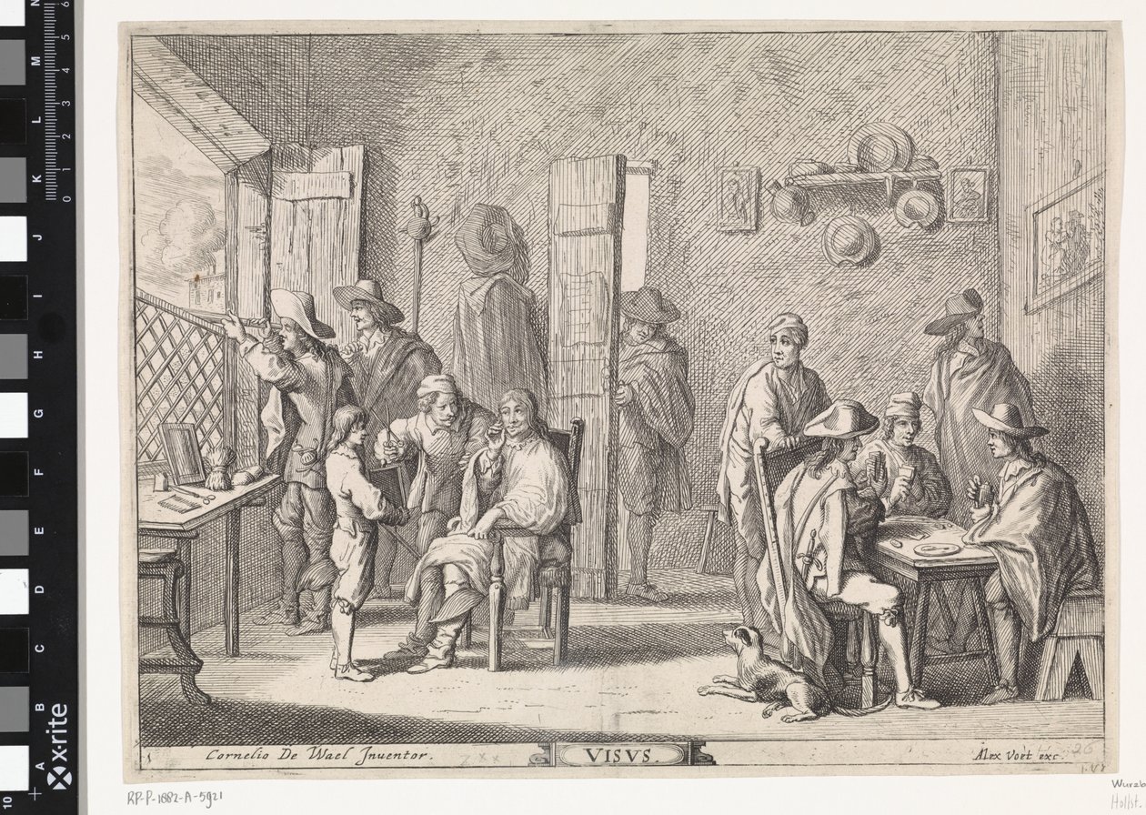 Sight (Five Senses) by Cornelis de Wael