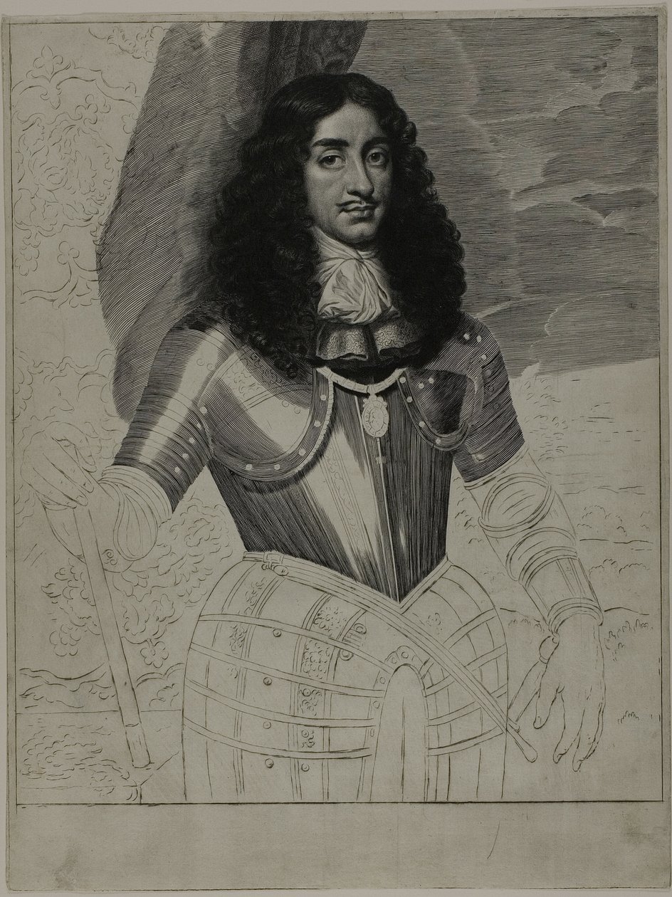 Charles II, King of England by Cornelis van Dalen II