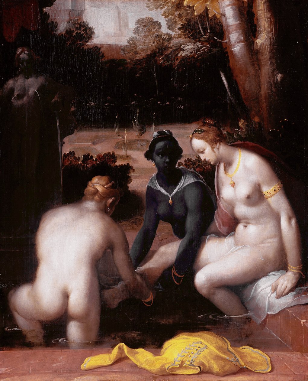 Bathsheba at Her Toilet by Cornelis van Haarlem