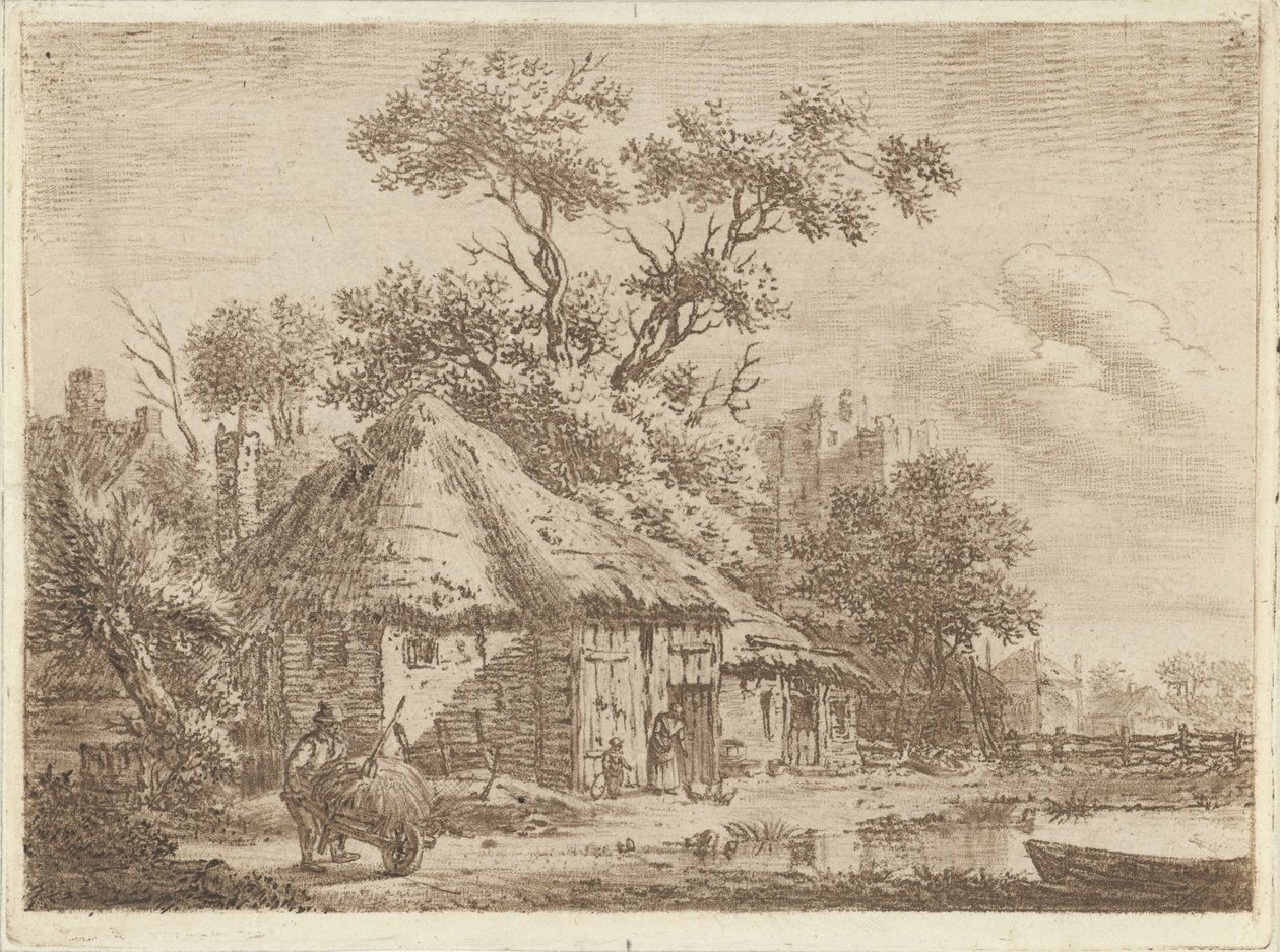 Farm by Cornelis van Noorde