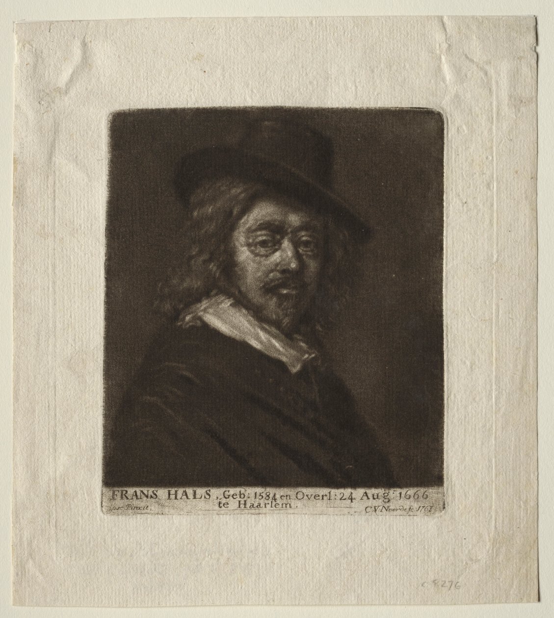 Frans Hals by Cornelis van Noorde