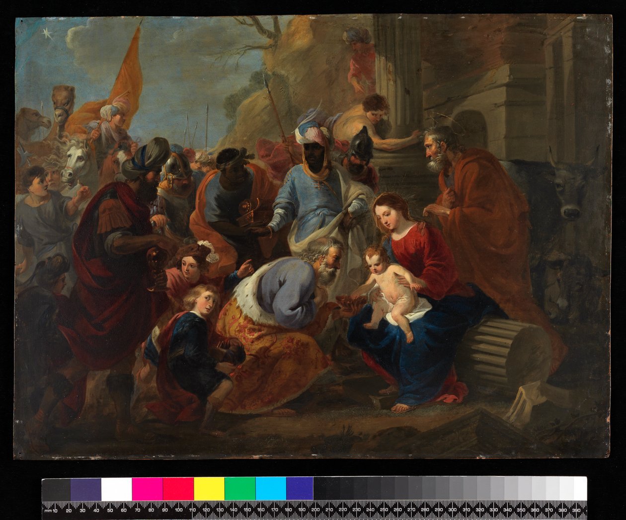 Adoration of the Kings, before 1667 by Cornelis van Poelenburgh